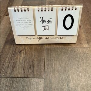 Wedding Countdown Calendar